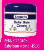 Bennetts Baby Bum Creme-300g