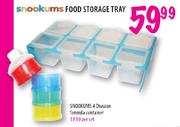 Snookums Food Storage Tray