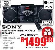 Sony Mini Hi-Fi with Detachable Speakers (FH-SR01)