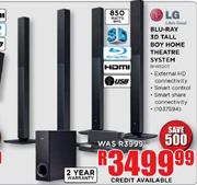 LG Blu-Ray 3D Tall Boy Home Theatre System (BH6520T)