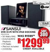 Sansui DVD Hi-Fi with iPad Docking (MDVX1004)