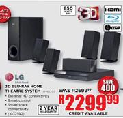 LG 3D Blu-Ray Home Theatre System (BH52205)