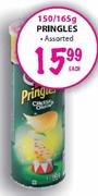 Pringles Assorted-150/165gm