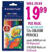 Steadtler 2 Pack 2H/B/H Pencils-Per Pack