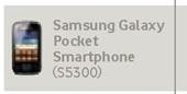 Samsung Galaxy Pocket Smartphone-S5300