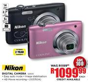 Nikon Digital Camera-S2600