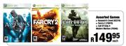 Assorted Games-Assassin's Creed, Farcry 2, Call Of Duty 4 Each