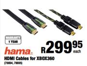 Hama HDMI Cables For XBox360