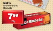 Moir's Munch-A-Lot Biscuits-175g