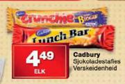 Cadbury Sjokoladestafies Verskeidenheid-Elk