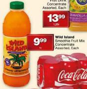 Wild Island Smoothie Fruit Mix Concentrate-1l