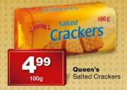 Queen's Salted Crackers-100g