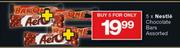 Nestle Chocolate Bars Assorted-5's