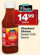 Checker's Choice Sweet Chilli Sauce-500ml