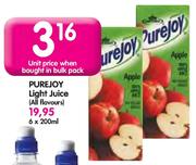 Purejoy Light Juice-6*200ml