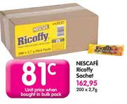 Nescafe Ricoffy Sachets