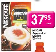 Nescafe Cappuccino Sachets-Each