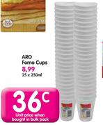 ARO Fomo Cups-25*250ml