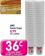 ARO Fomo Cups-250ml Each
