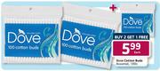 Dove Cotton Buds Assorted-100's Each 