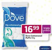 Dove Cottonwool Puffs-80g