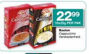 Boston Cappuccino-10*25g Per Pack