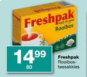 Freshpak Rooibos-Teesakkies-80's