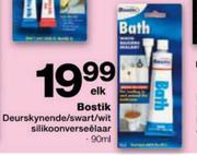 Bostik Deurskynende/Swart/Wit/Silikoonverseelaar-90ml Elk