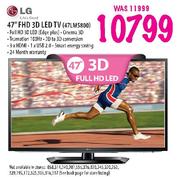 LG FHD 3D LED TV-47"