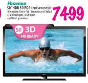 Hisense HDR 3D PDP TV-50"