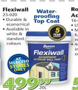 Flexiwall Waterproofing Top Coat-20L