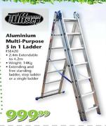 Tuffstep Aluminium Multi-Purpose 5 In 1 Ladder