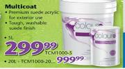 Multicoat Premium Suede Acrylic TCM1000-5Ltr