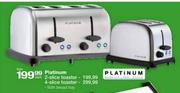 Platinum 4-Slice Toaster