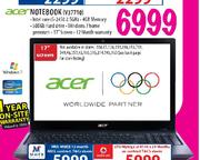 Acer Notebook (V37710)