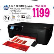 HP 3-In-1 Printer (OJ 3525)