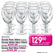 180ml Savoie Flute-Per 12 Pack