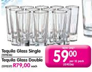 Tequila Glass Double-Per 12 Pack