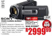 Sony Video Camera Bundle-DCR-PJSE