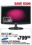 Samsung SyncMaster 18.5" LED Monitor