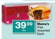 Mama's Pies Assorted-6's