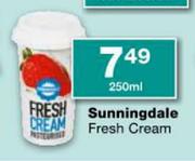 Sunningdale Fresh Cream-250ml