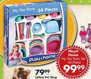 Play Home My Tea Party Kit-34 Piece