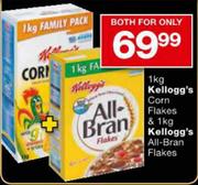 Kellogg's Corn Flakes-1kg & Kellogg's All-Bran Flakes-1kg