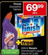 Finish Dishwasher Tablets-28's