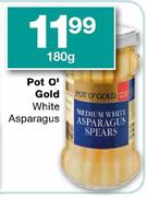 Pot O' Gold White Asparagus-180g