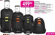Paklite Mobius Trolley Duffle Black-60cm