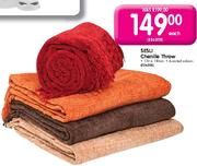Sesli Chenille Throw-130x190cm