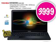 Toshiba Notebook (C660-289)