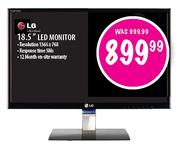LG 18.5" LED Monitor